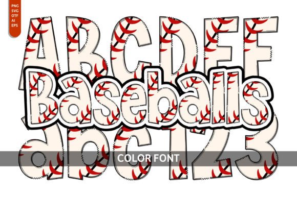 Baseballs Font Review: A Playful Color Typeface for Creative Branding