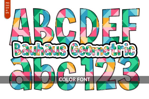 Bauhaus Geometric: A Display Typeface with Playful Digital Appeal