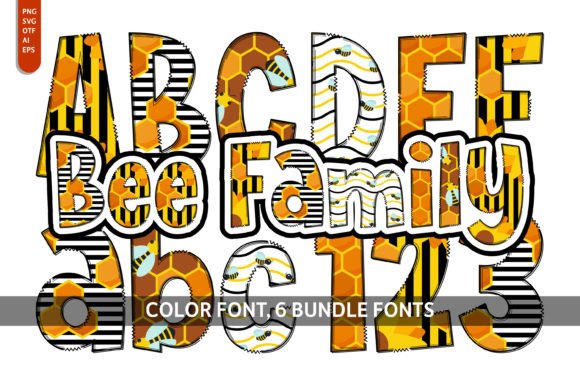 Bee Family: A Playful Font for Small Business Branding with Personality