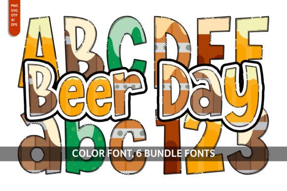Beer Day Bundle: A Playful Font for Small Business Branding