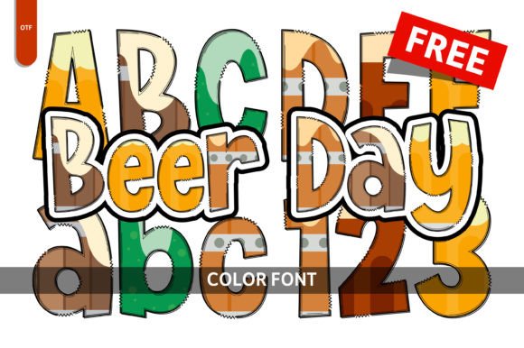 Beer Day Font: A Playful Typeface for Editorial Design