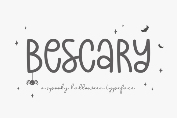 Bescary: A Halloween Font for Creative Projects