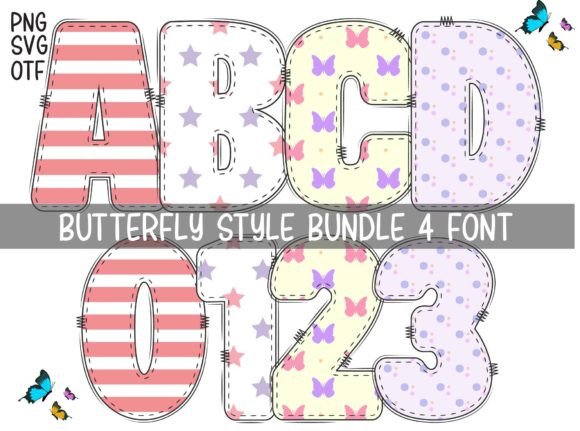 Butterfly Style: A Color Font That Brings Campaign Visuals to Life