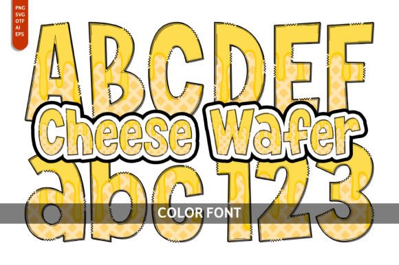 Cheese Wafer Font: A Playful Typeface for Creative Branding