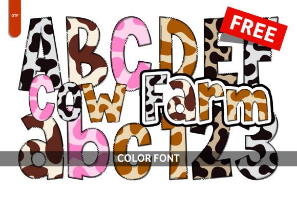 Cow Farm Font: A Playful Touch for Business Branding