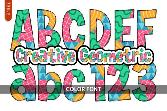 Creative Geometric: A Playful Font That Brings Character to Brand Projects