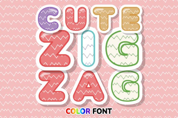 Cute Zigzag: Why This Color Font Gave My Business a Fresh Look