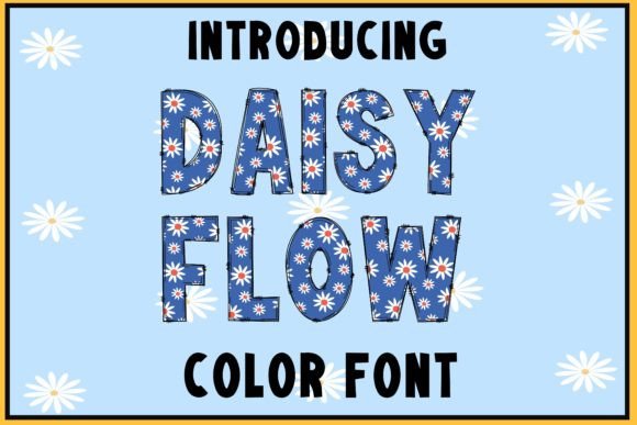 Daisy Flow: A Bright Editorial Font for Covers and Headings