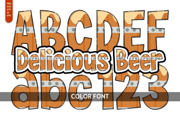 Delicious Beer Font: A Playful Typeface with Editorial Appeal