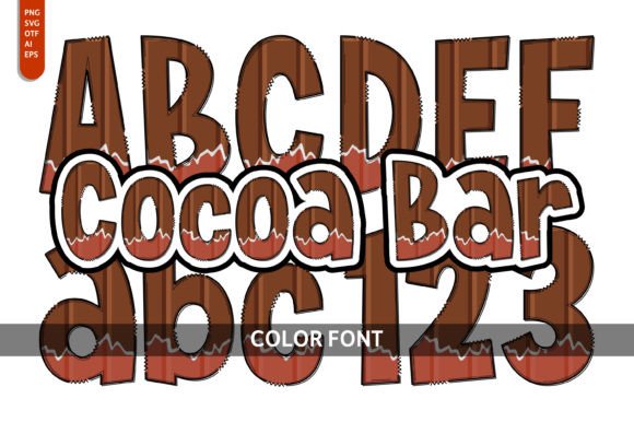 Give Your Brand a Sweet Upgrade with Cocoa Bar Dessert Font