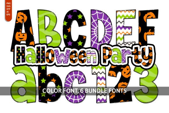Halloween Party Bundle: A Playful Typeface for Editorial Storytelling