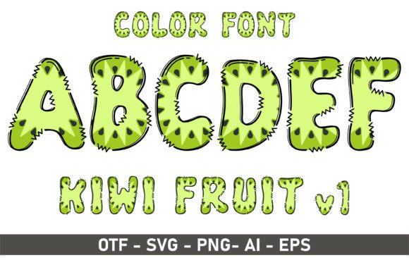 Kiwi V1: A Playful Color Font That Gave My Small Brand a Fresh Look
