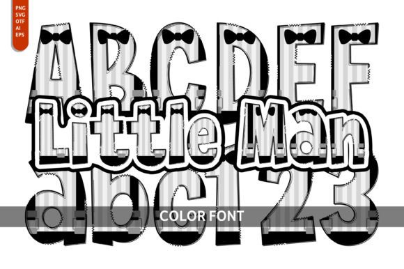 Little Man Font: A Playful Typeface for Branding Projects