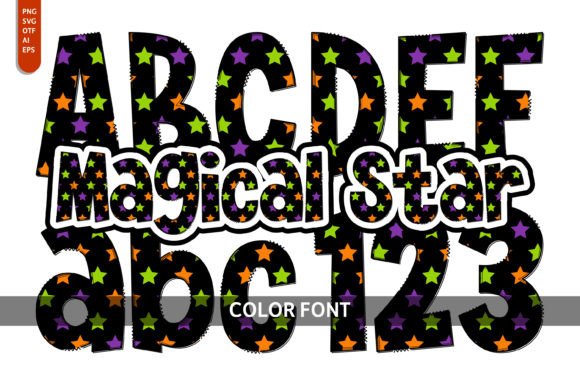 Magical Star: A Playful Font for Small Business Branding