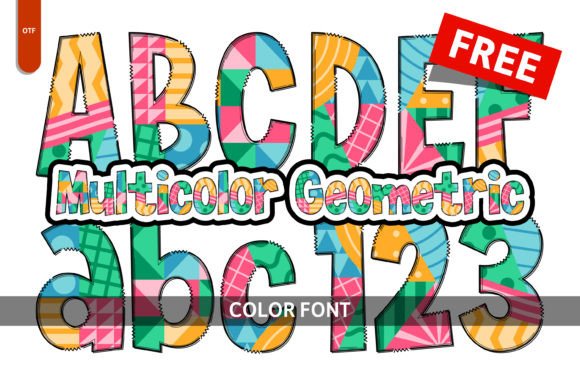 Multicolor Geometric Brings Playful Personality to Your Brand