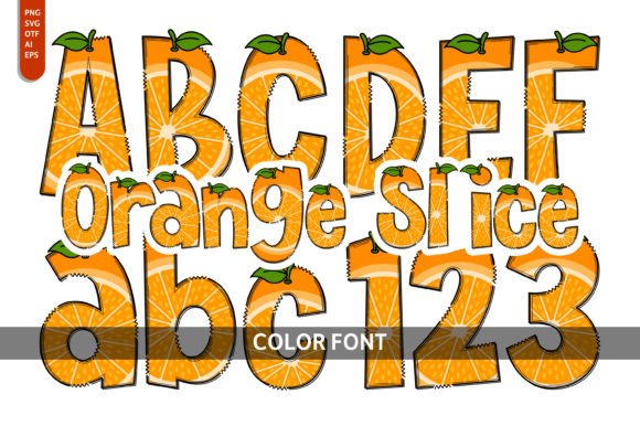Orange Slice: A Color Font Built for Web Design Impact