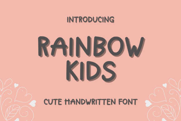 Rainbow Kids Font for Web Design