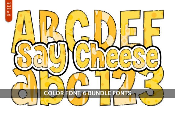 Say Cheese Bundle: A Playful Typeface That Stops the Scroll