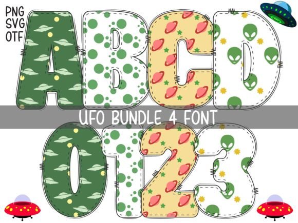 Ufo Font: A Patriotic Color Typeface for Digital Campaigns