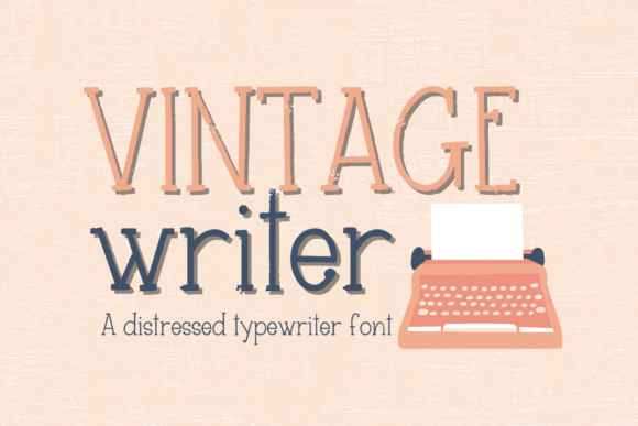 Vintage Writer Font for Creative Projects