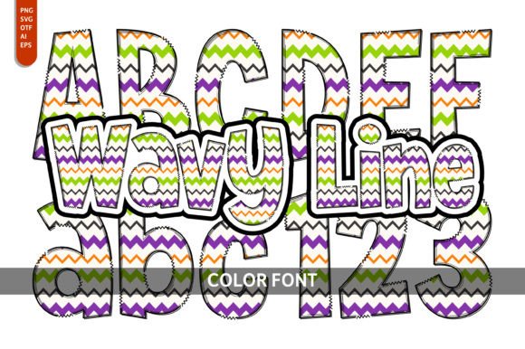 Wavy Line: A Playful Display Font for Editorial Projects